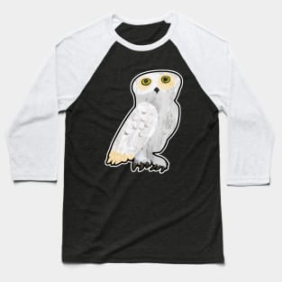 White owl Baseball T-Shirt